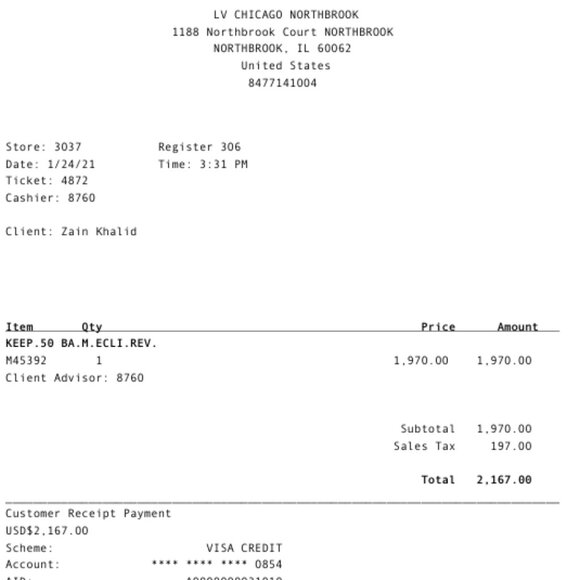 Louis Vuitton m45392 Keepall Bandoulière 50 - Picture 6 of 6